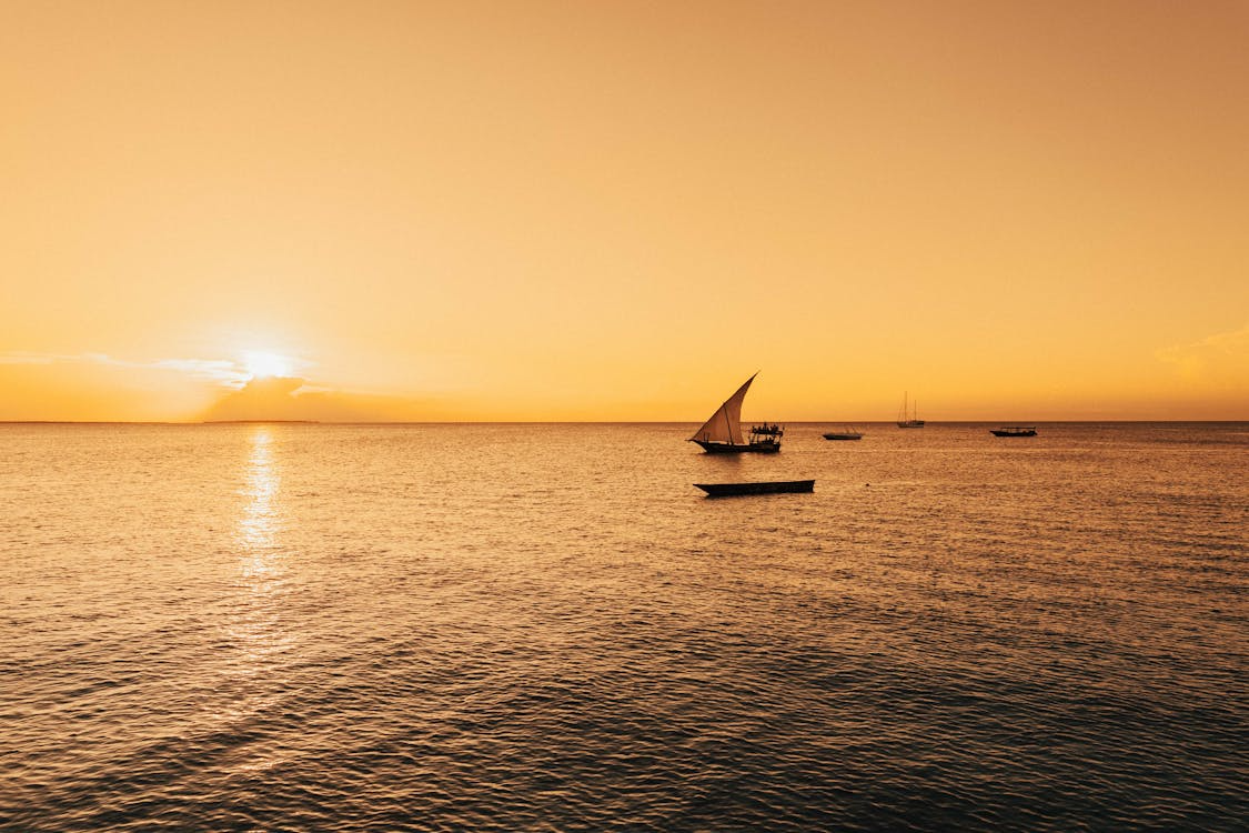 Zanzibar beach Indian Ocean white sand turquoise water